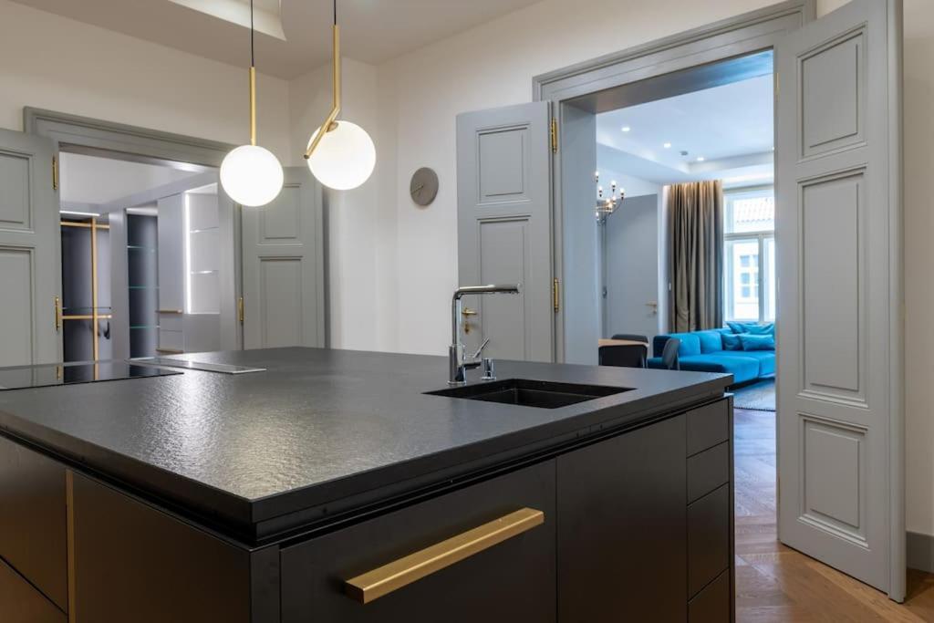プラハLuxury Old Town Apt, Parkingアパートメント エクステリア 写真