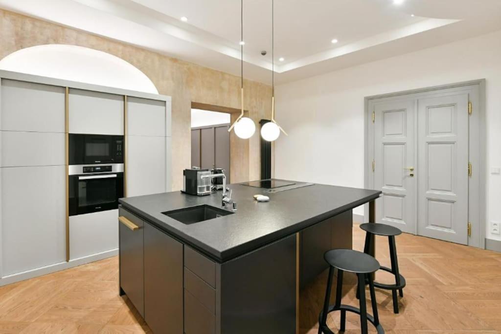 プラハLuxury Old Town Apt, Parkingアパートメント エクステリア 写真