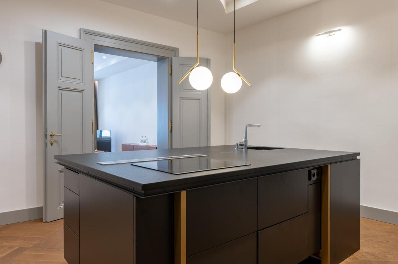 プラハLuxury Old Town Apt, Parkingアパートメント エクステリア 写真