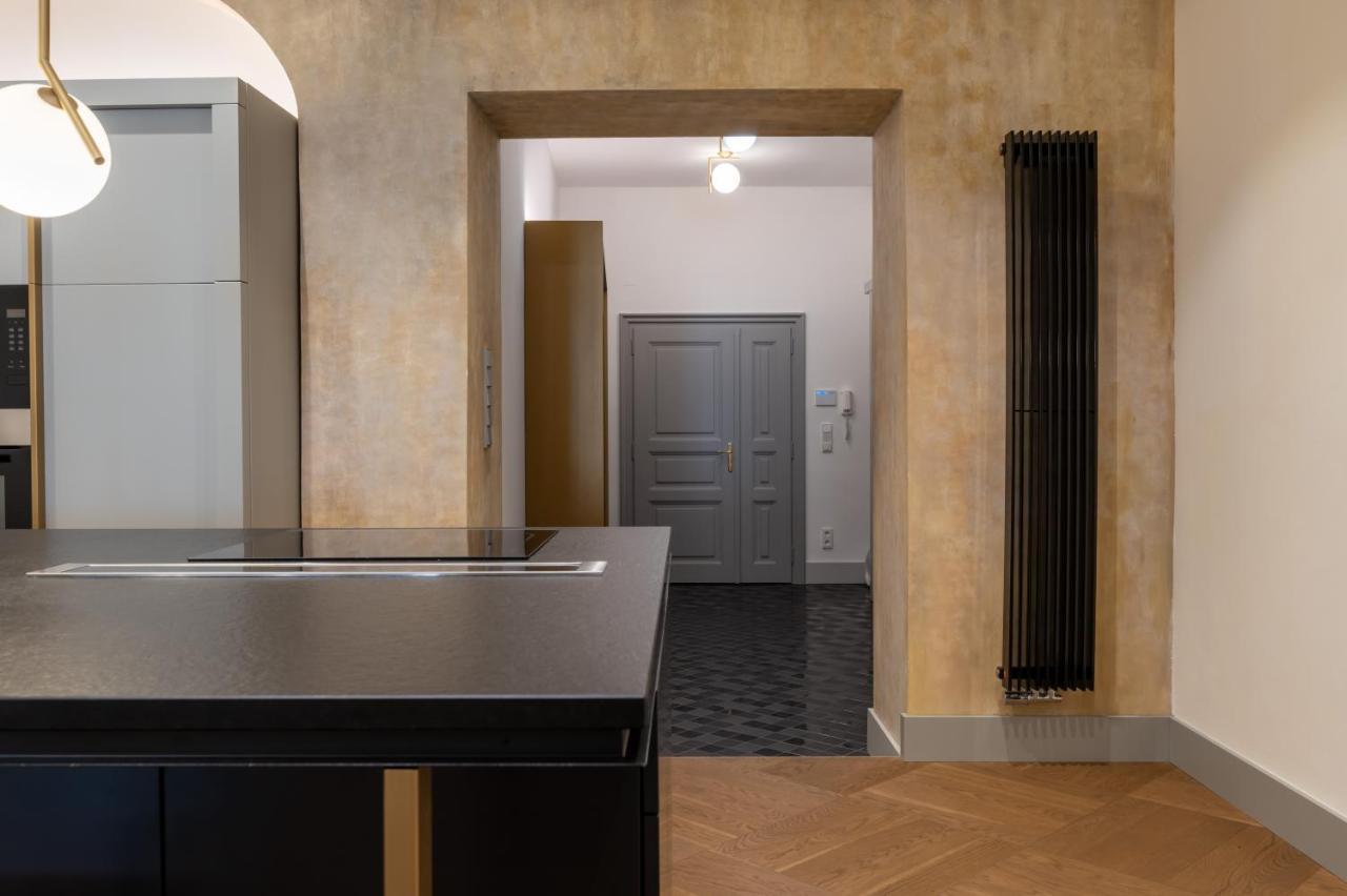 プラハLuxury Old Town Apt, Parkingアパートメント エクステリア 写真